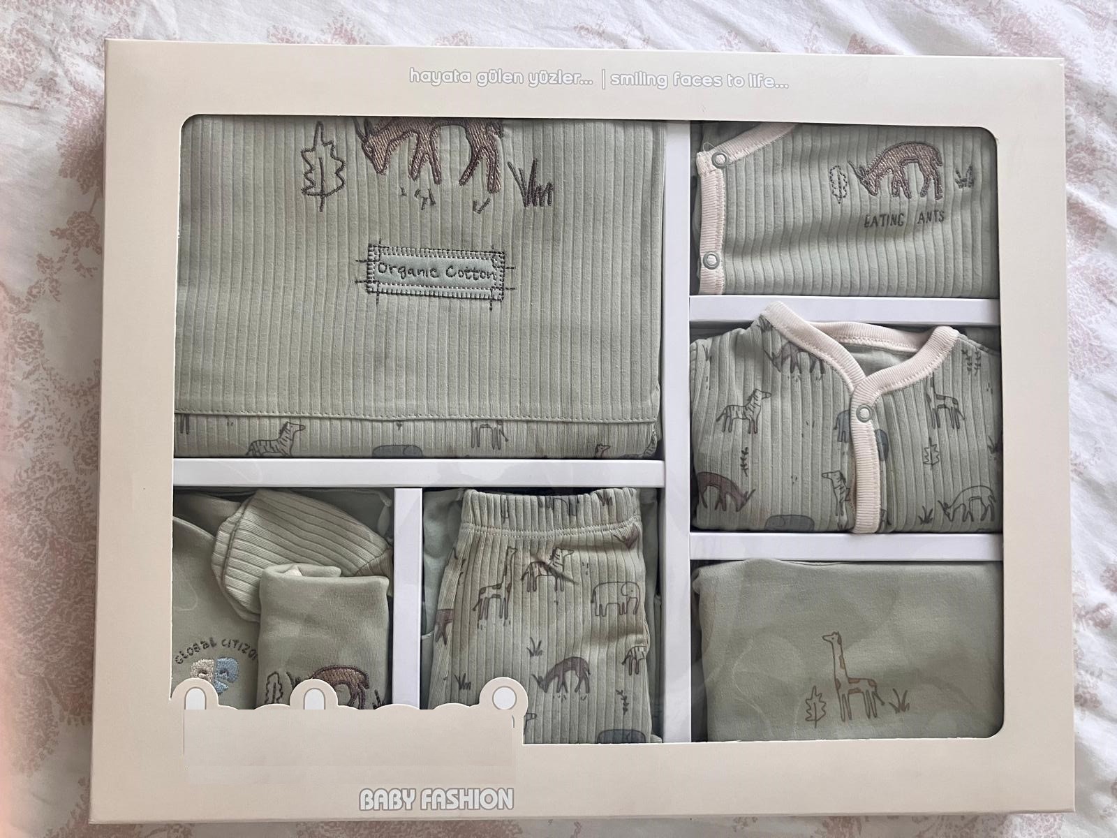 Pack NAISSANCE -BAPTEME SAVANE 10PIECES