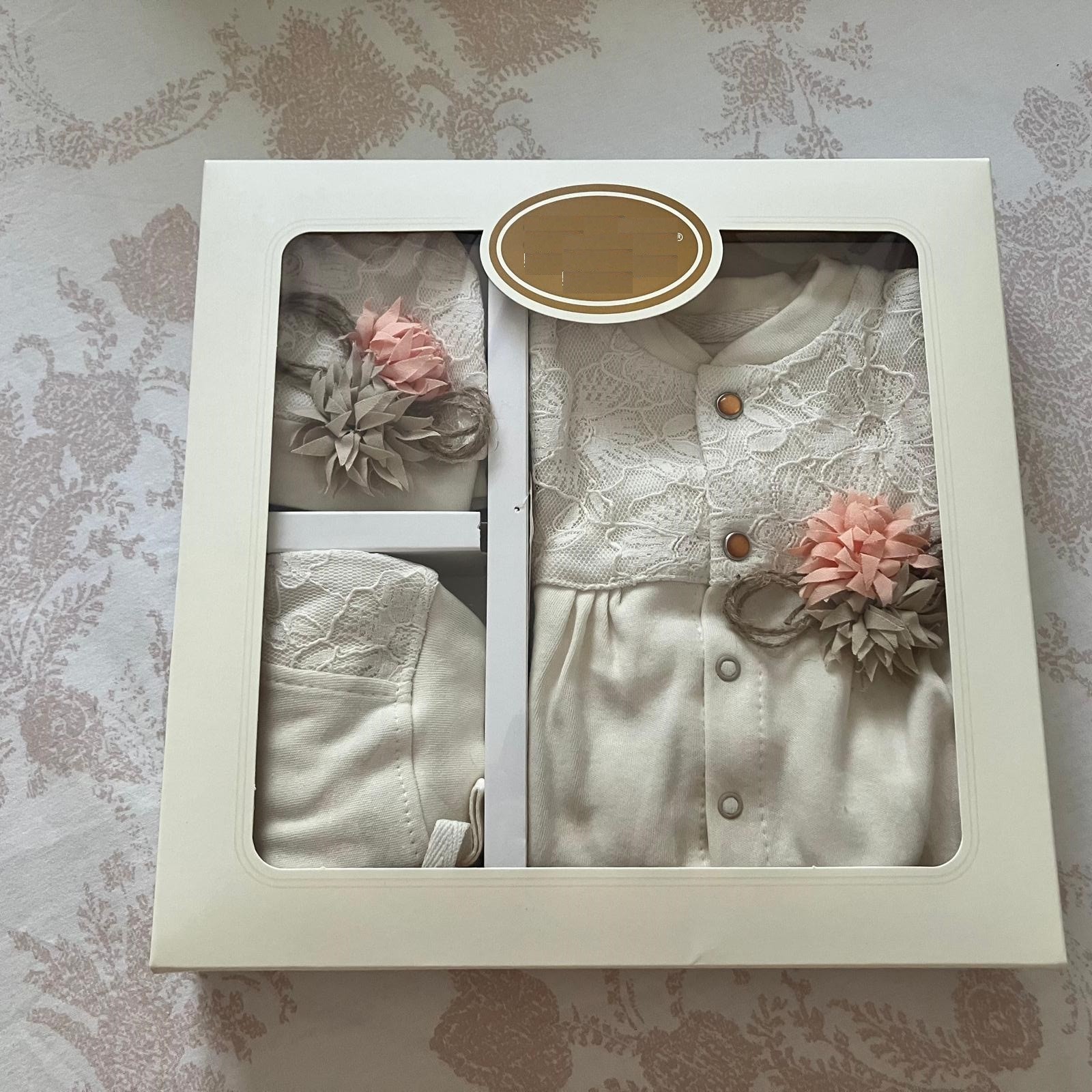 PACK TENDRE 5 PIECES NAISSANCE-BAPTEME