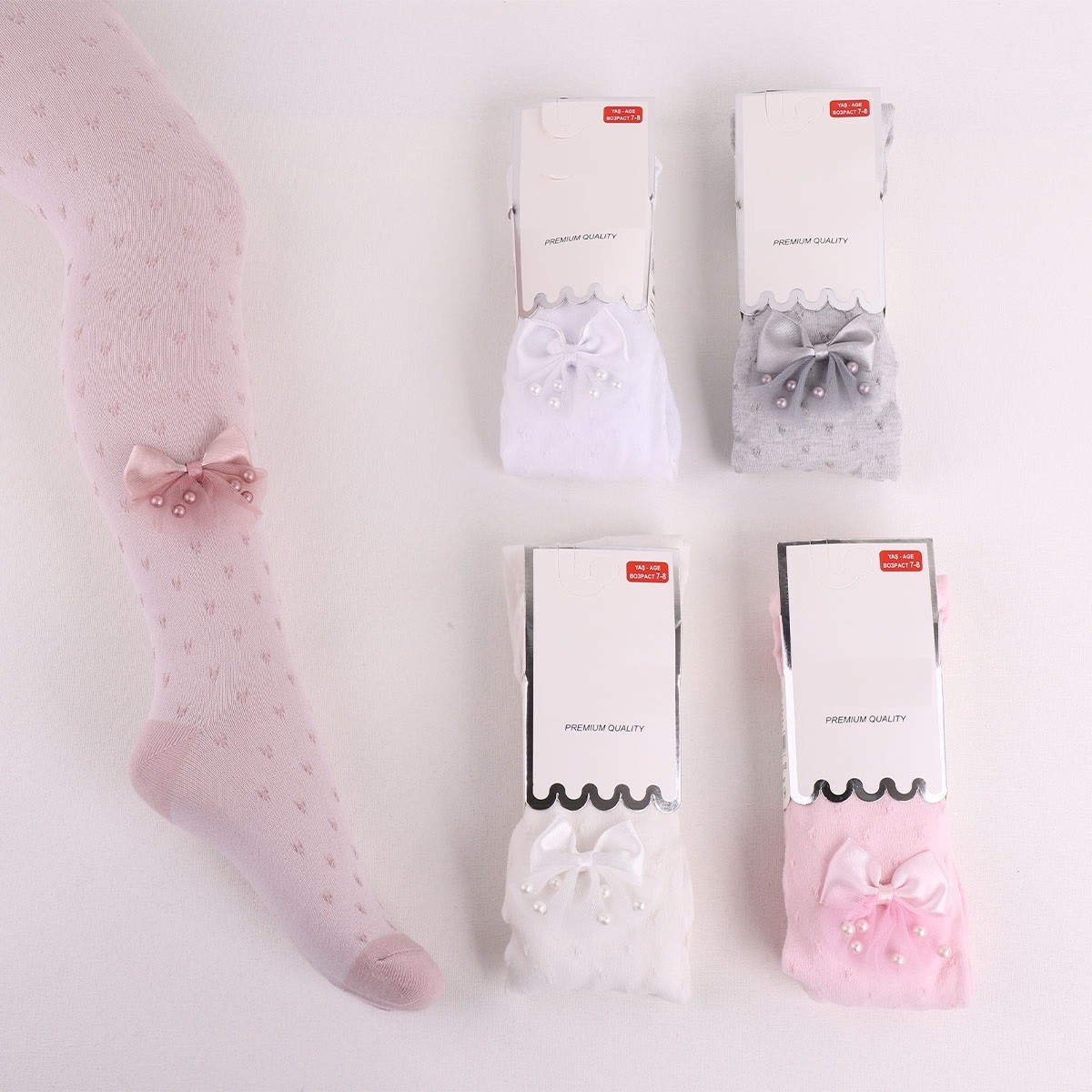 Lot de 2 Paires de collants PERLE image