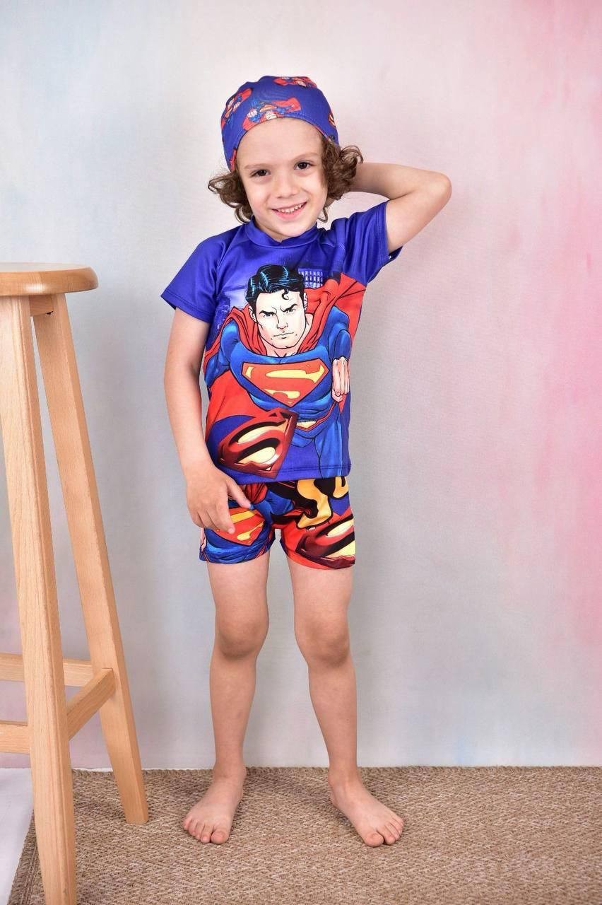 Maillot 3Pieces SuperMan Swimwear main variant image