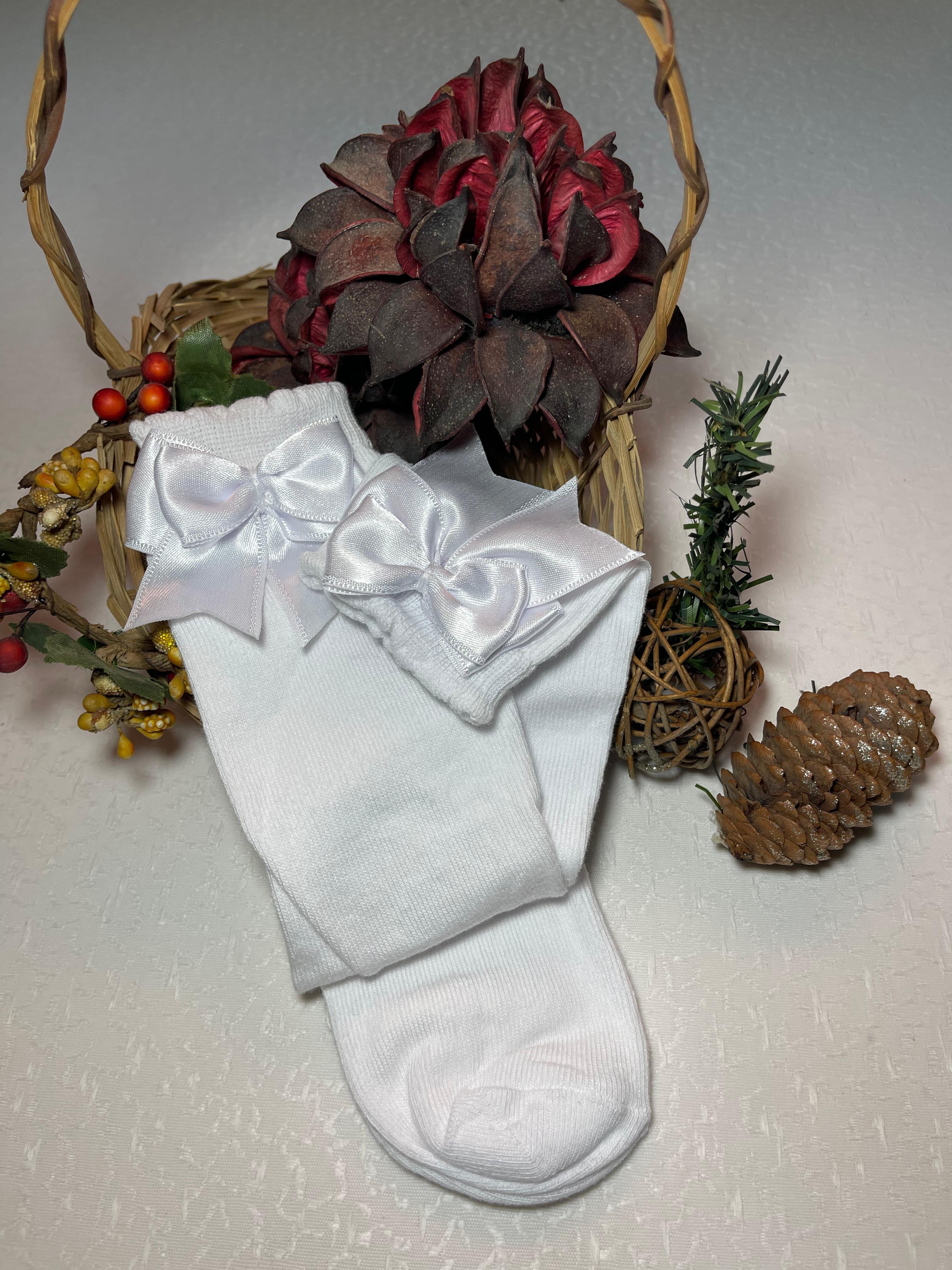 Lot de 2 Paires chaussettes COCOLE avec ruban 