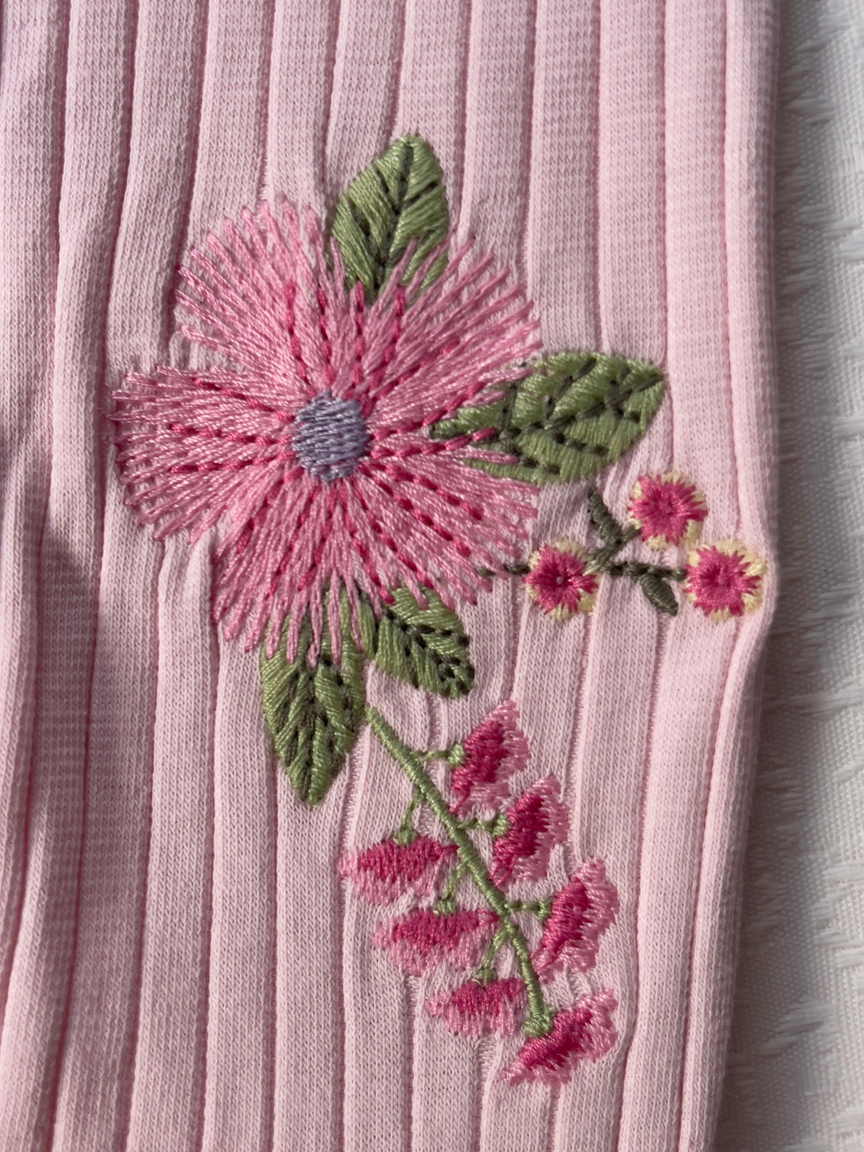 ENSEMBLE NAISSANCE fleuris 5 PIECES