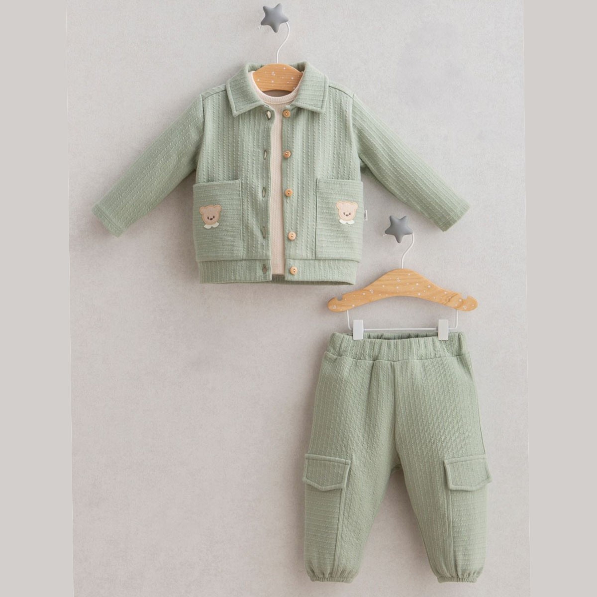 ENSEMBLE 3 PIECES TEDDY PREMIUM image