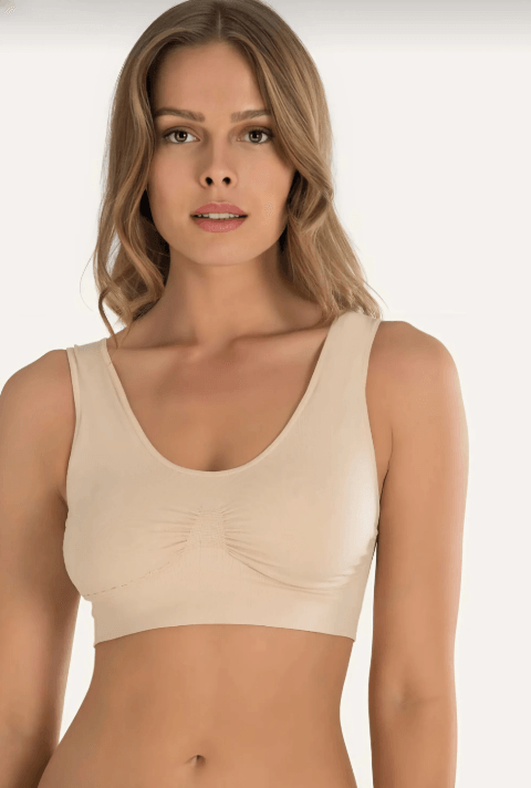 Bustier Demi-Coupe Seamless en Tissu Stretch PREMIUM