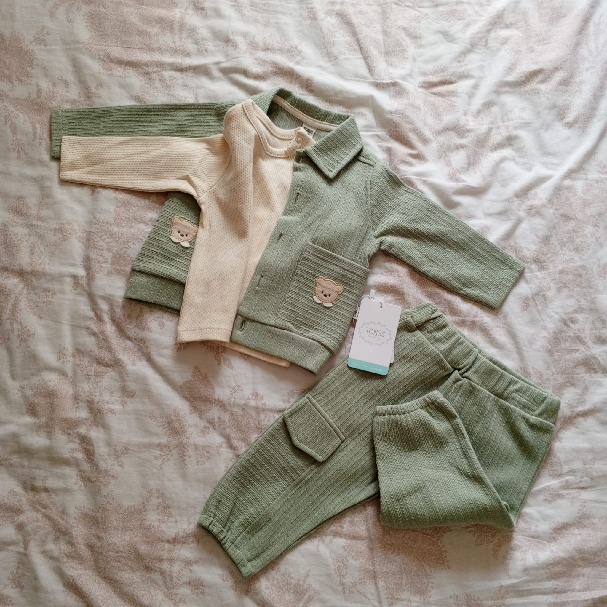 ENSEMBLE 3 PIECES TEDDY PREMIUM
