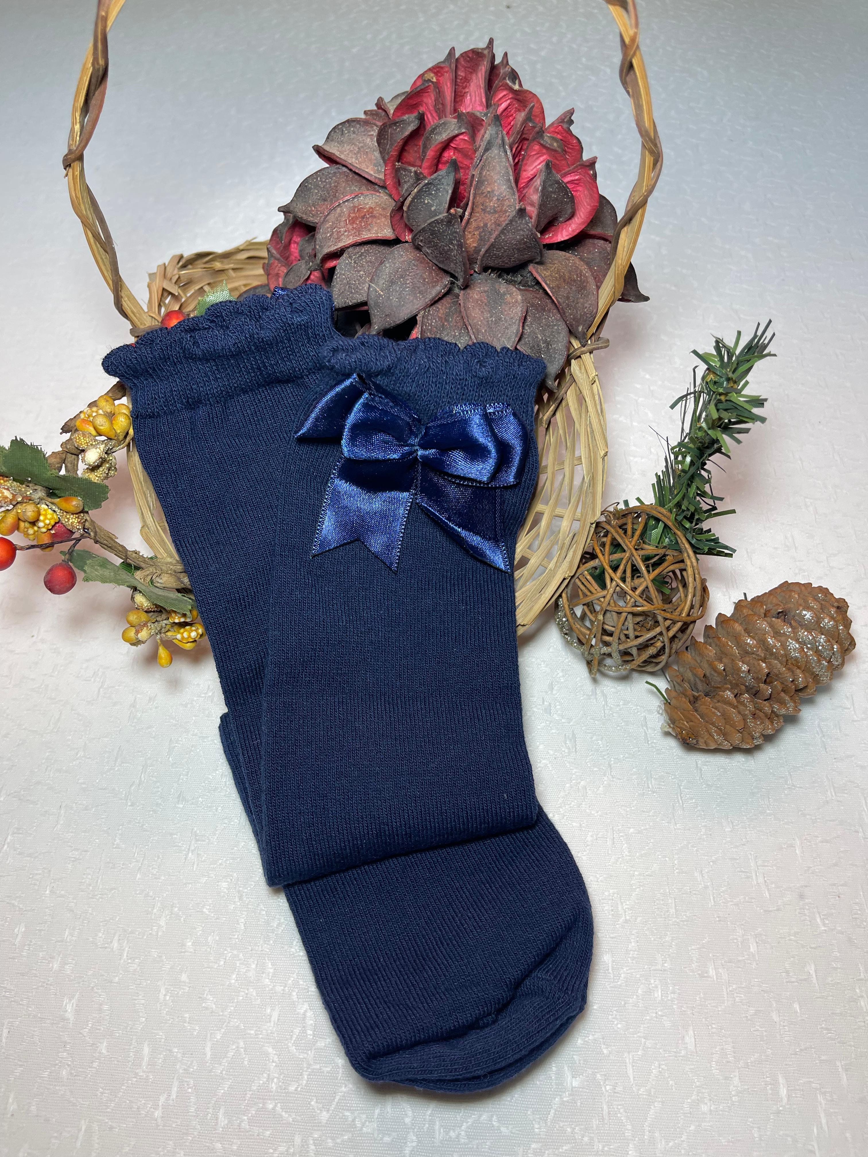 Lot de 2 Paires chaussettes COCOLE avec ruban 