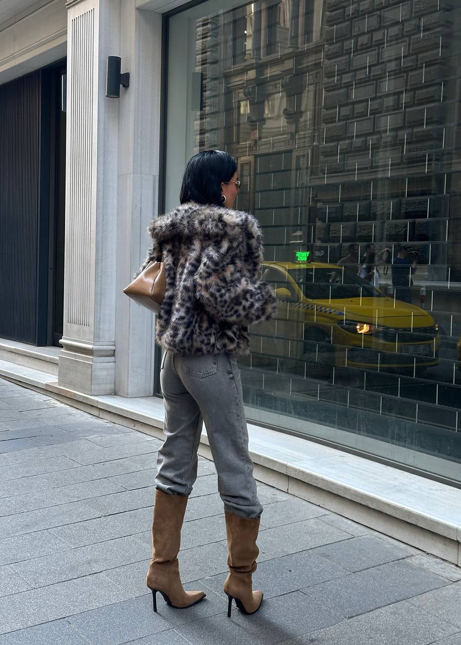 Leopar Desenli Kürk