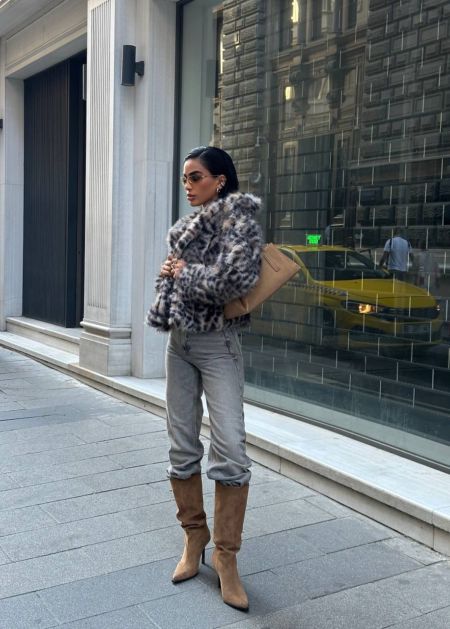 Leopar Desenli Kürk