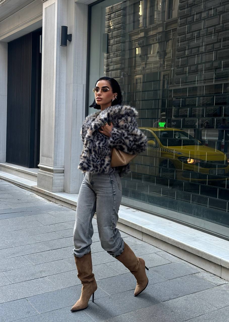 Leopar Desenli Kürk