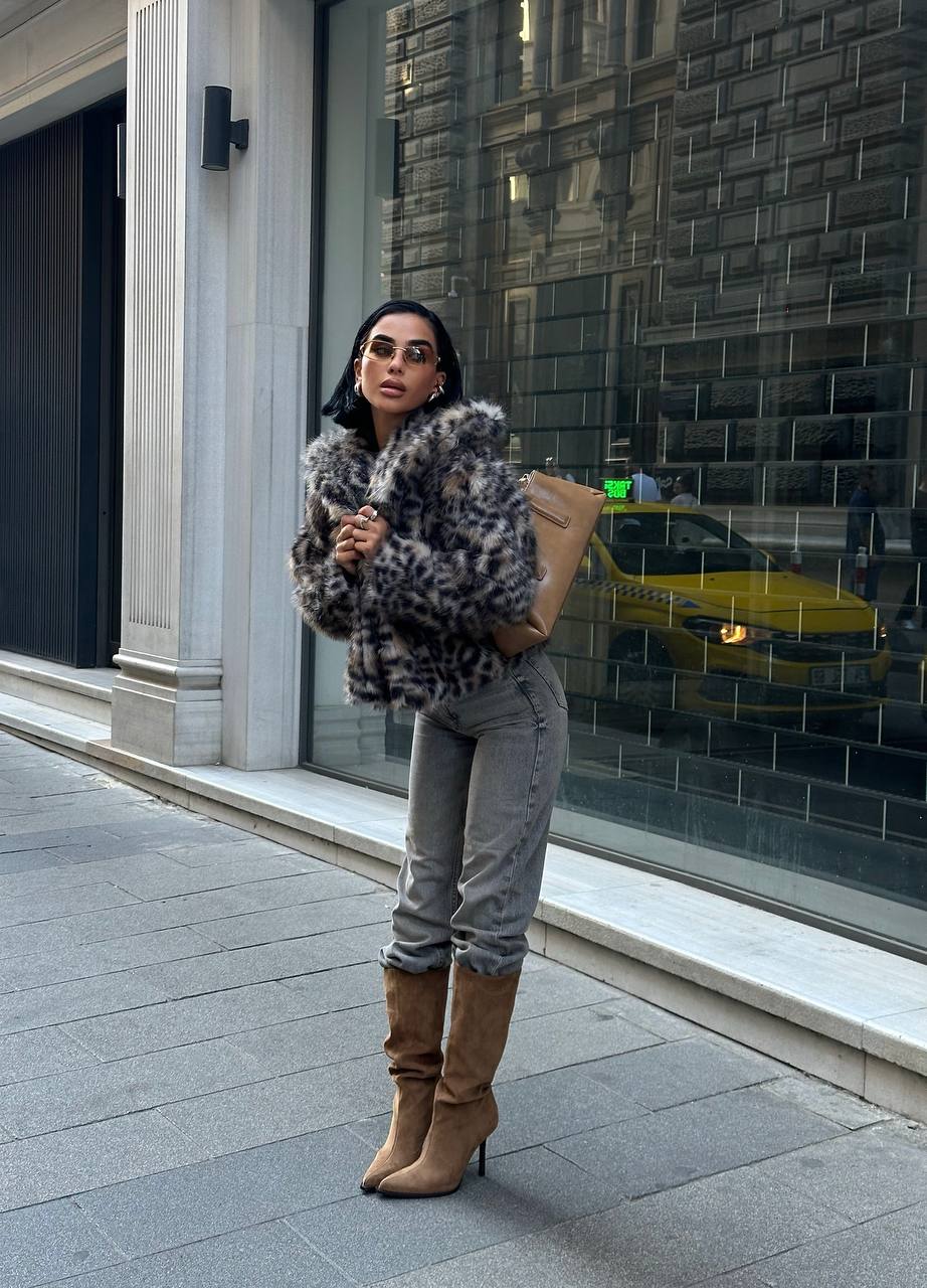 Leopar Desenli Kürk