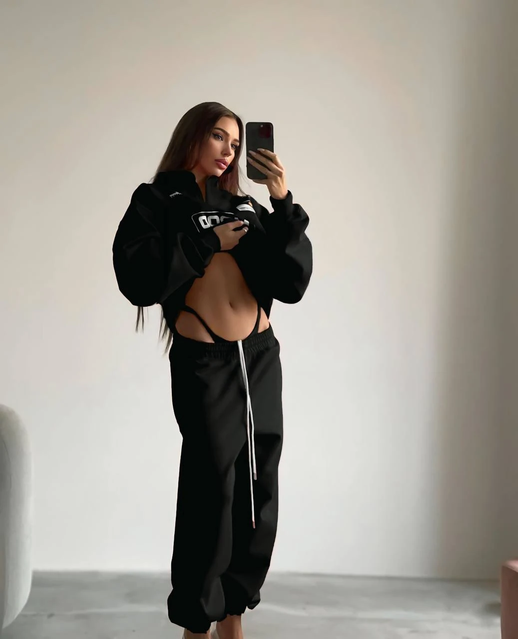 Katre İkili Takım - Siyah