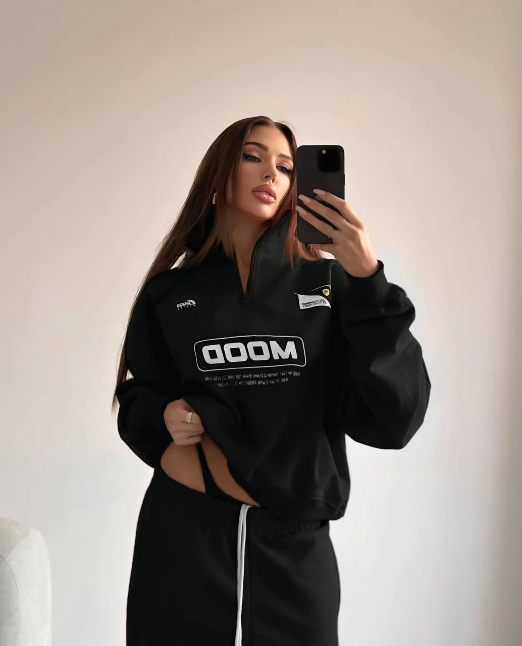 Katre İkili Takım - Siyah