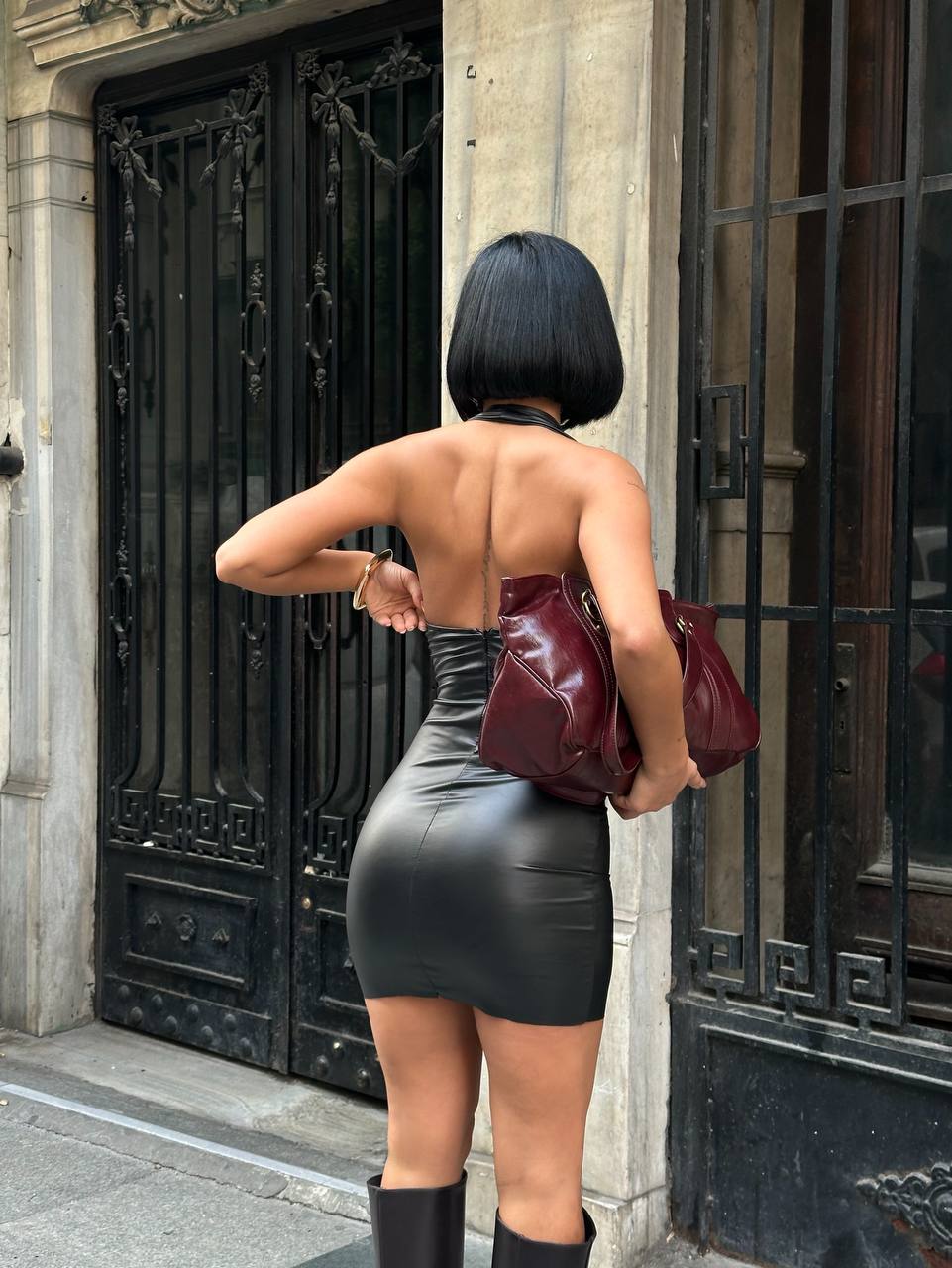 Nadira Deri İpli Elbise