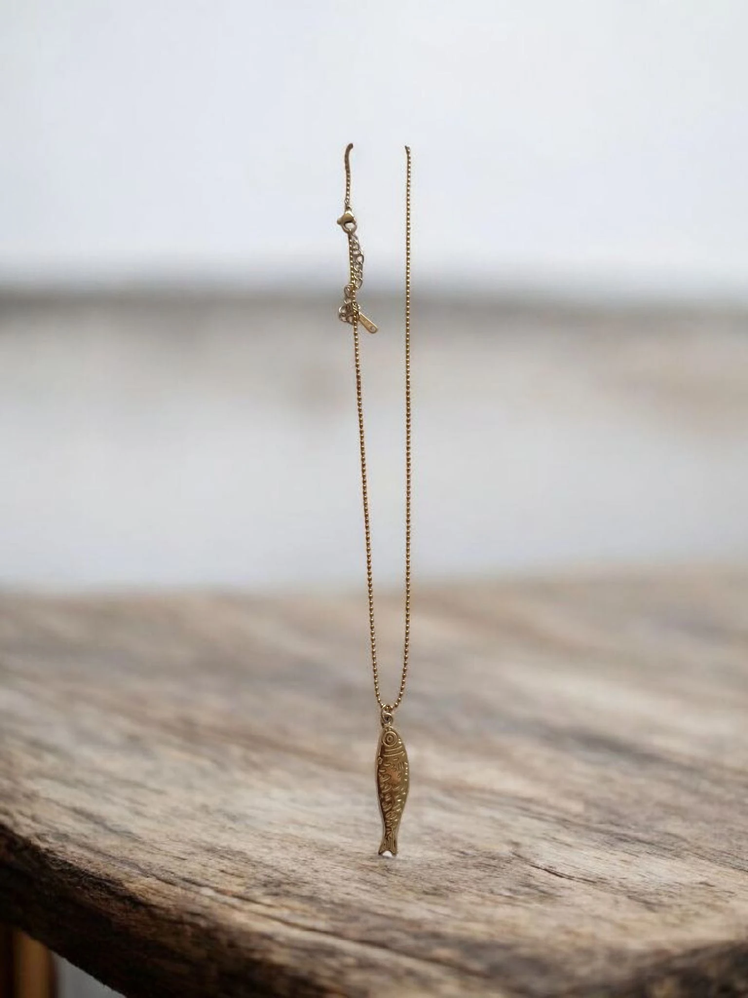 SLOWSHE – ÇELİK BALIK Kolye (Zincir Uzunluğu: 45 cm)