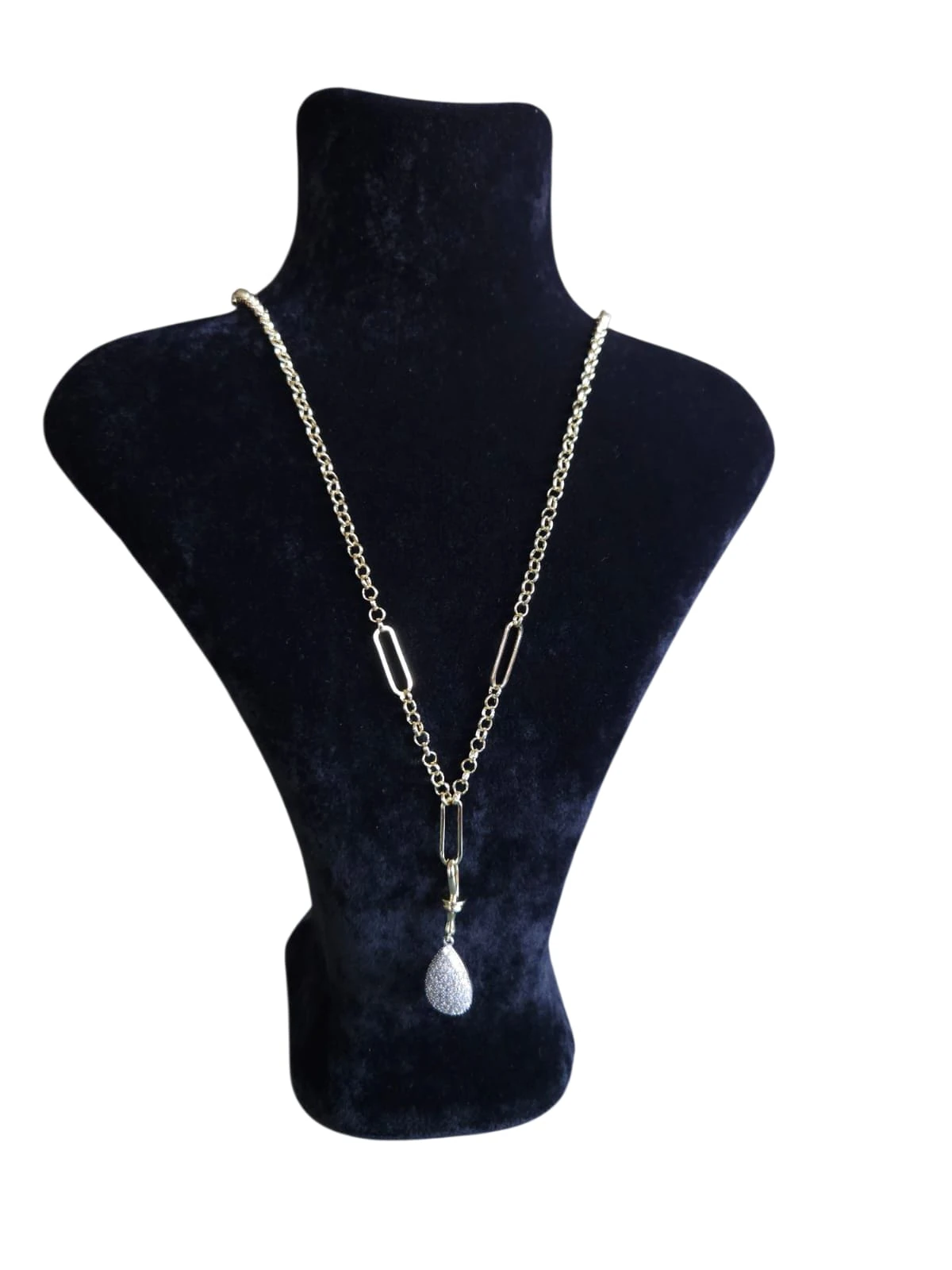 SLOWSHE – 14 K Gold Kaplama DAMLA VIP Kolye (Zincir Uzunluğu: 45 cm)