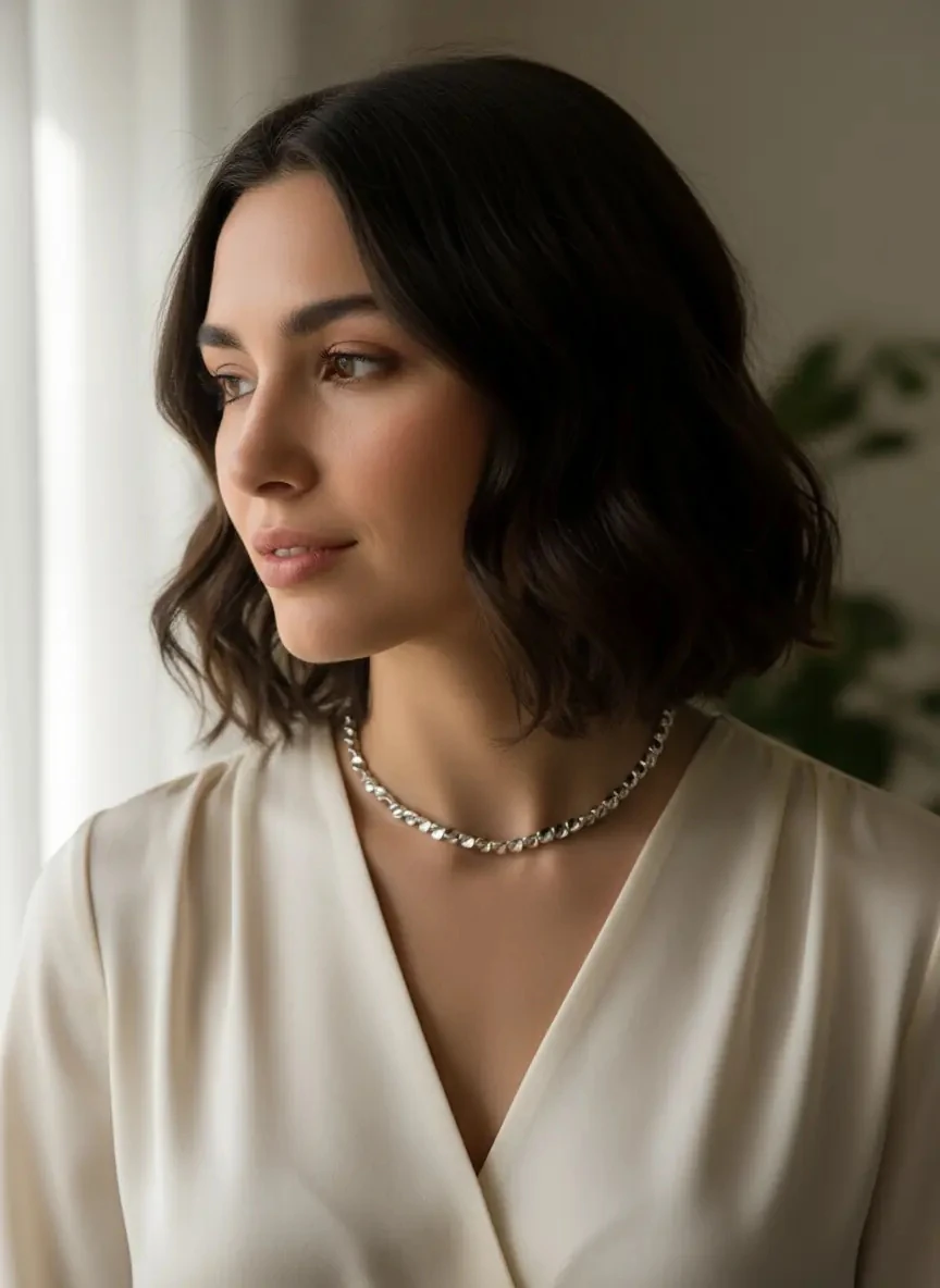 SLOWSHE – 14 K ARPA VIP Kolye (Zincir Uzunluğu: 45 cm)