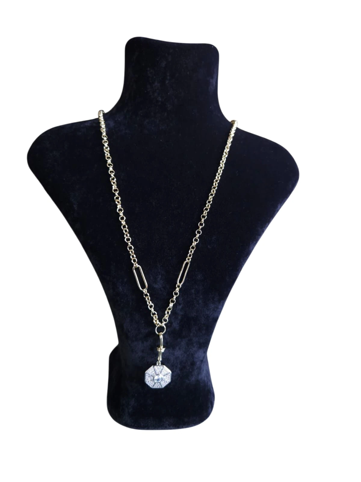 SLOWSHE – 14 K Gold Kaplama ALTIGEN VIP Kolye (Zincir Uzunluğu: 45 cm)