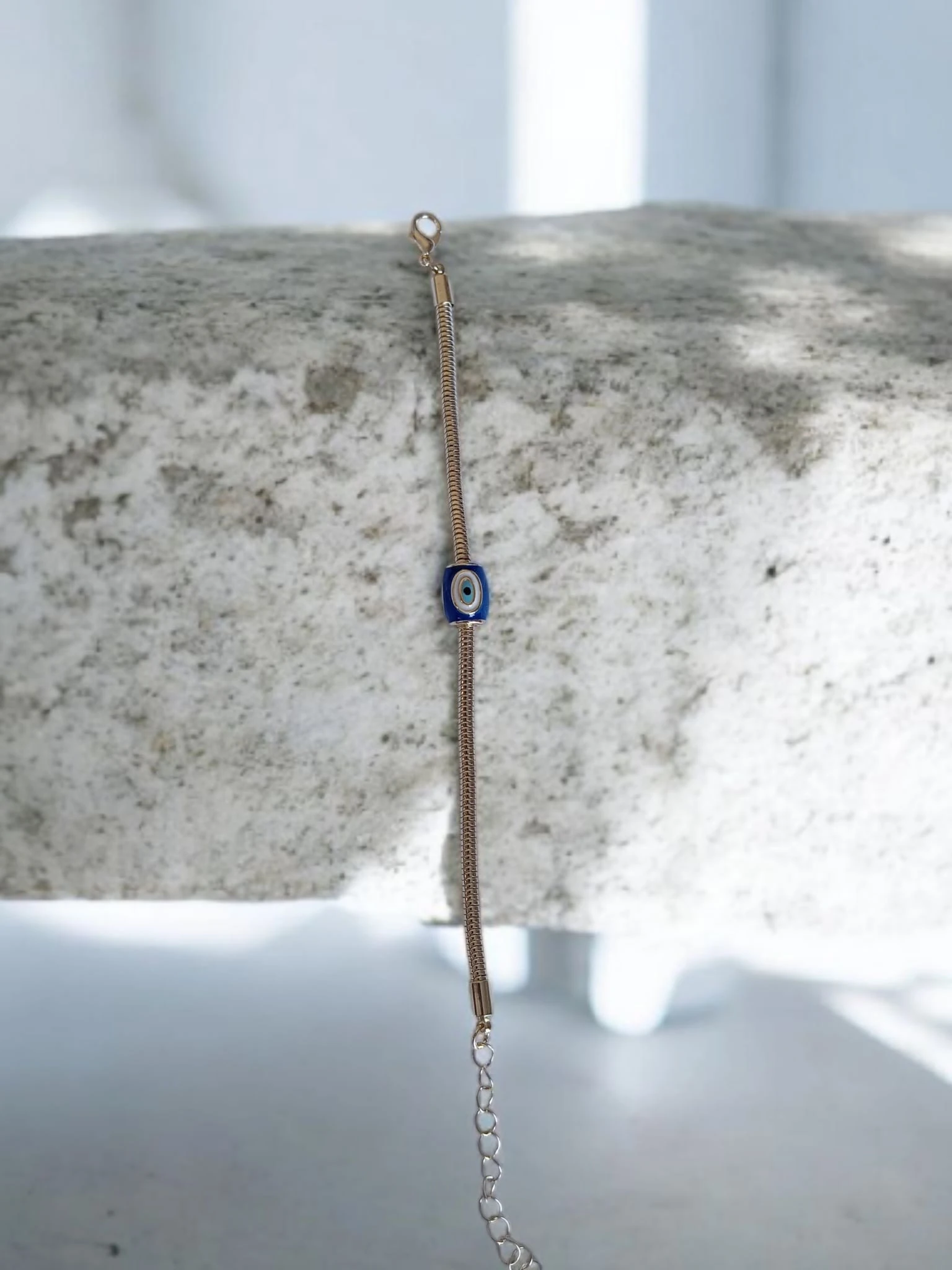 14K Gold Renkli Vip Seri Nazar Boncuklu Bileklik