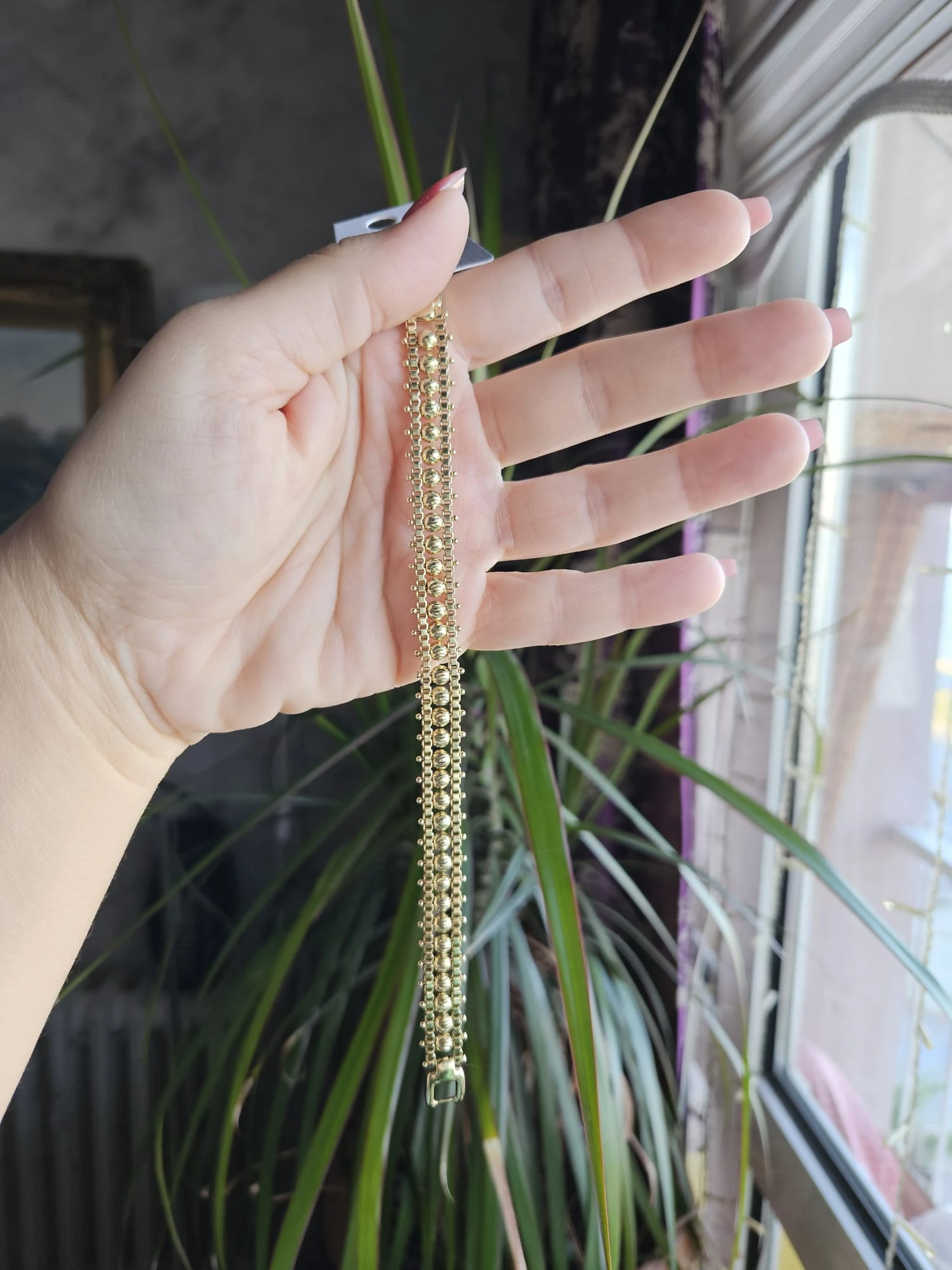 14K Gold Renkli Vip Seri Dorikalı Bileklik