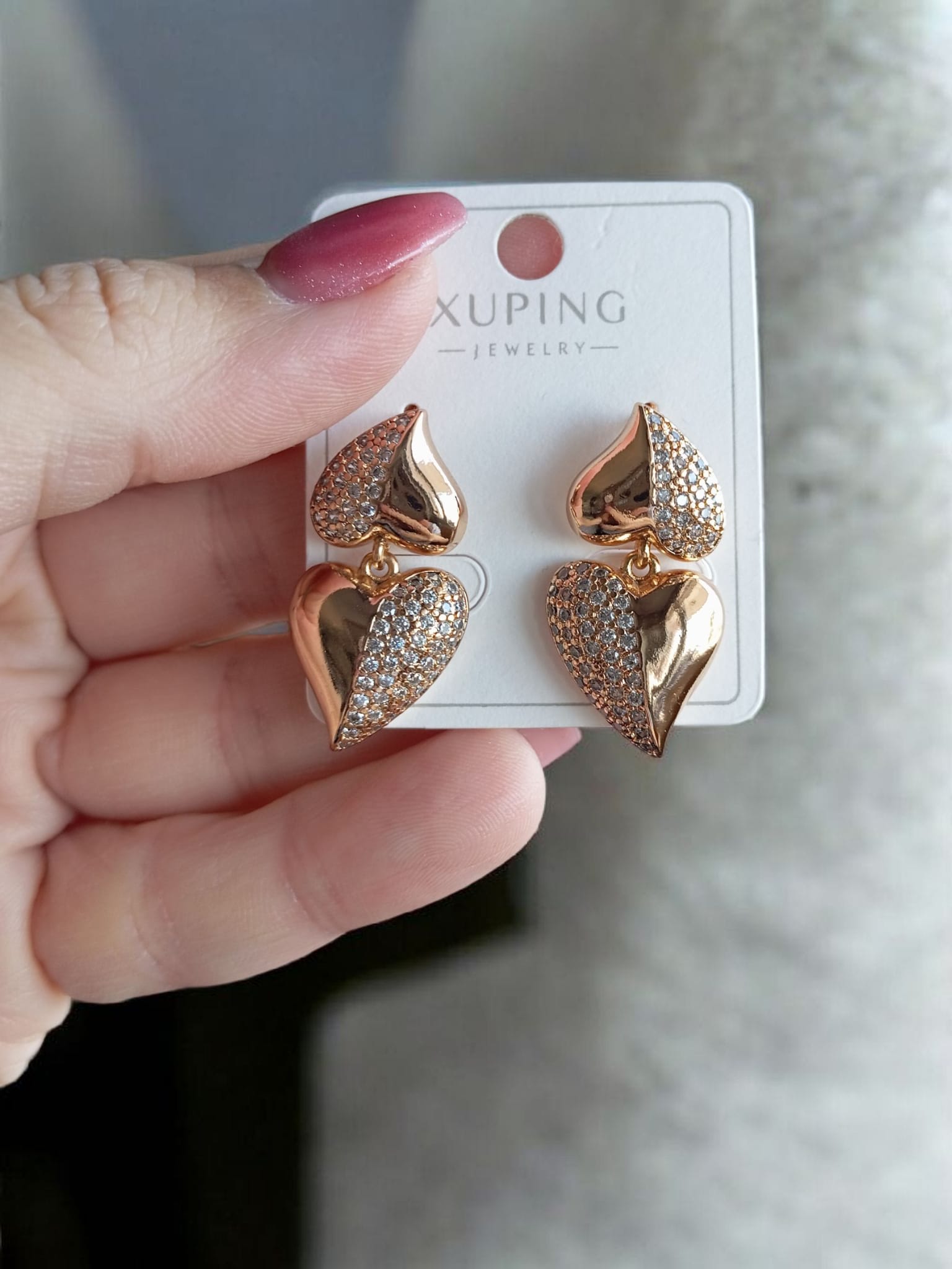 ÇİFT KALPLİ KÜPE