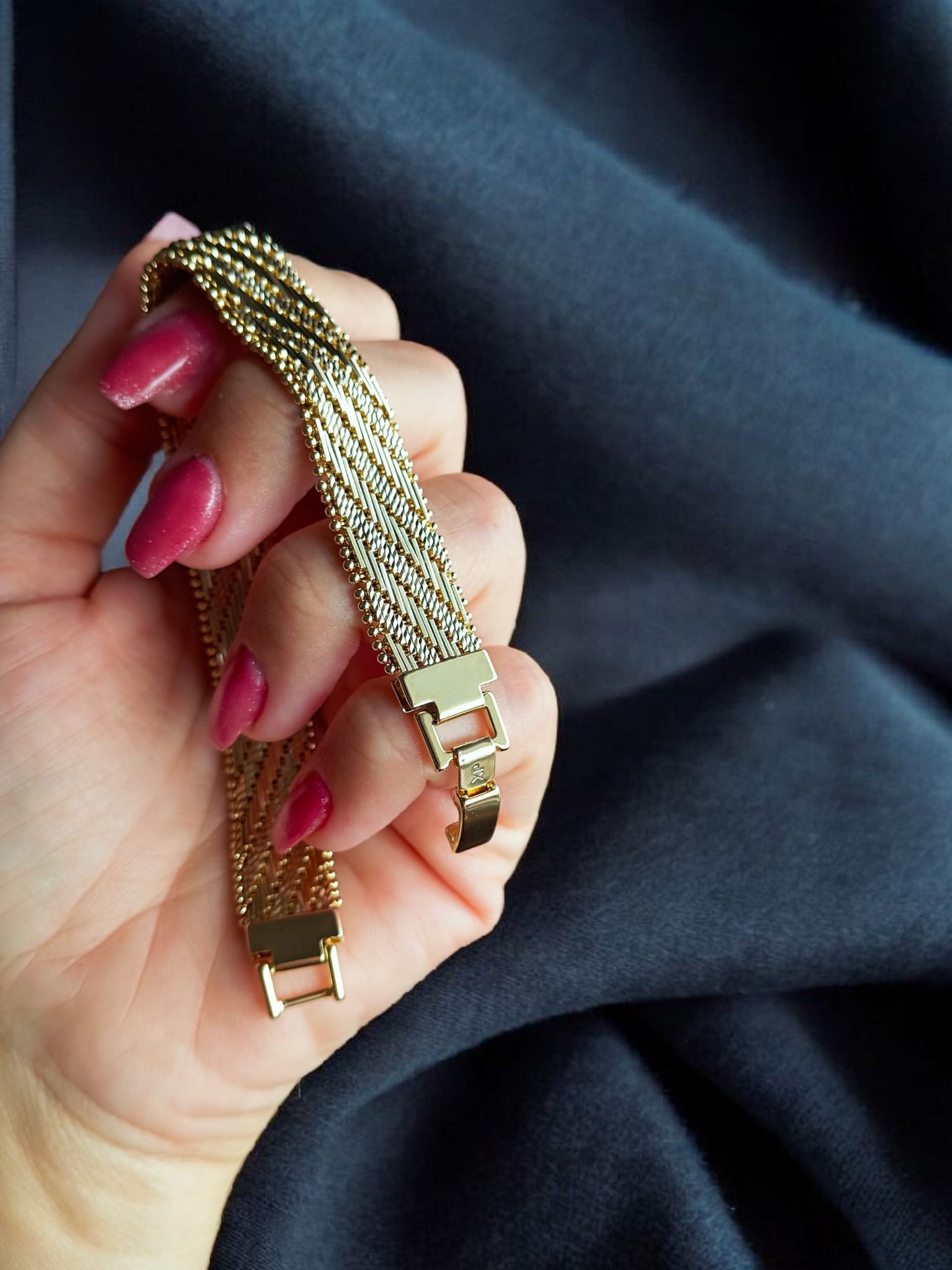 14K Gold Renkli Vip Seri Hasır Bileklik