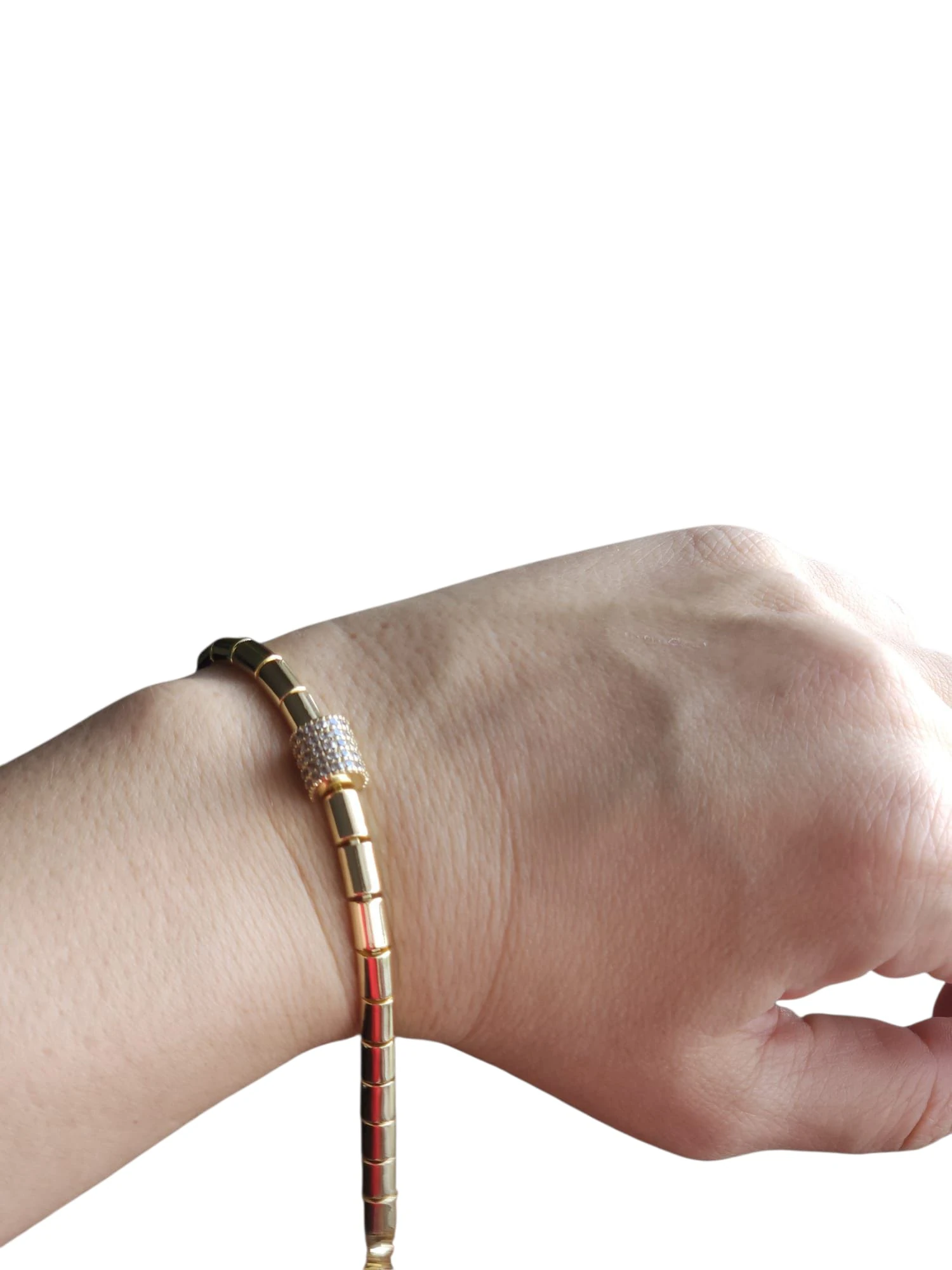 14K Gold Renkli Vip Seri Nişantaşı Bileklik