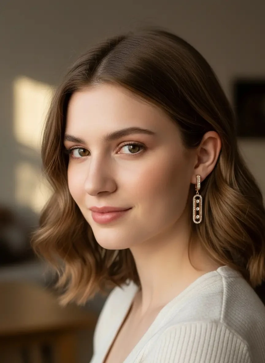 ÜÇ TAŞLI SALLANAN KÜPE