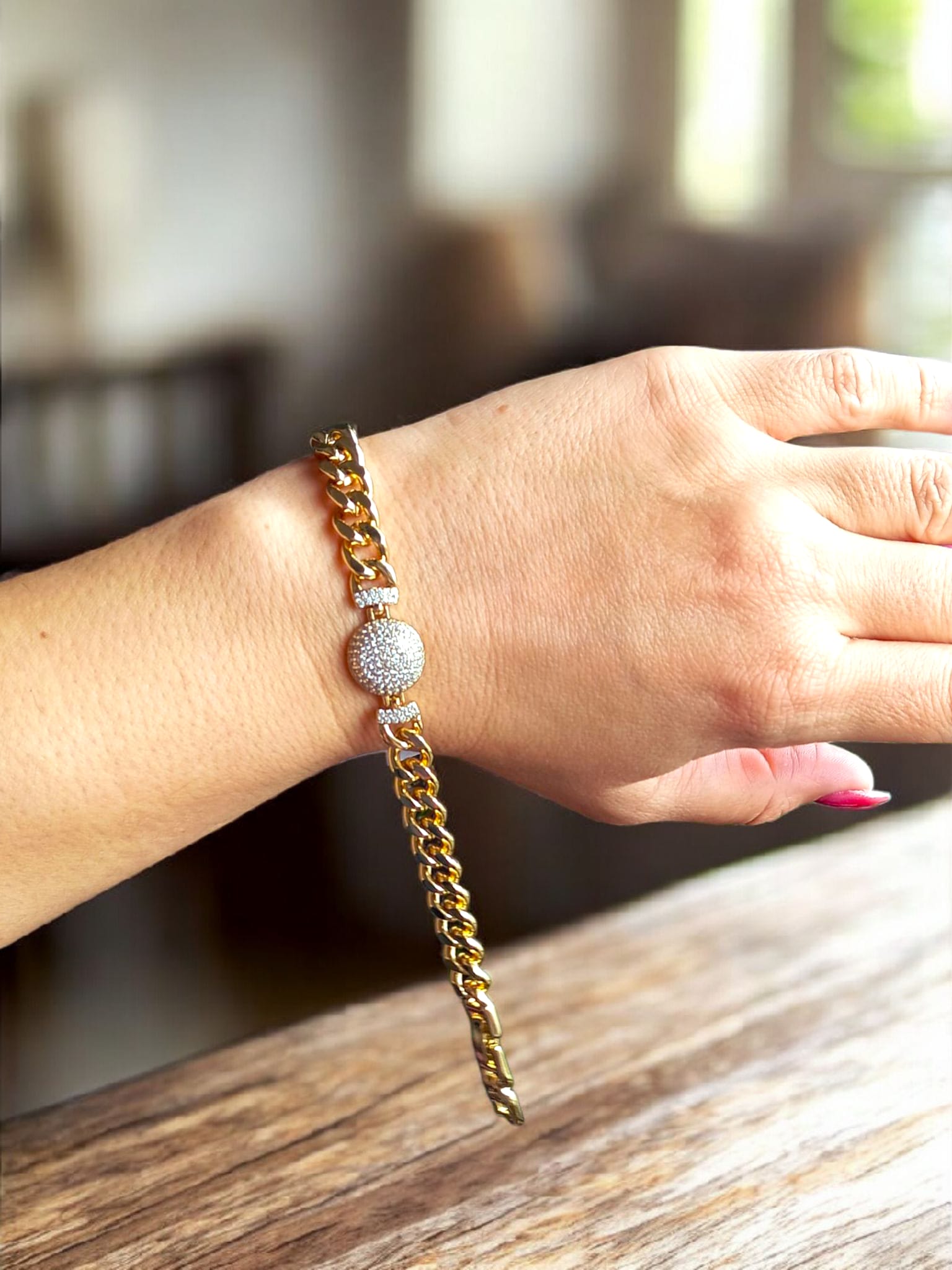 14K Gold Renkli Vip Seri Rolin Bileklik