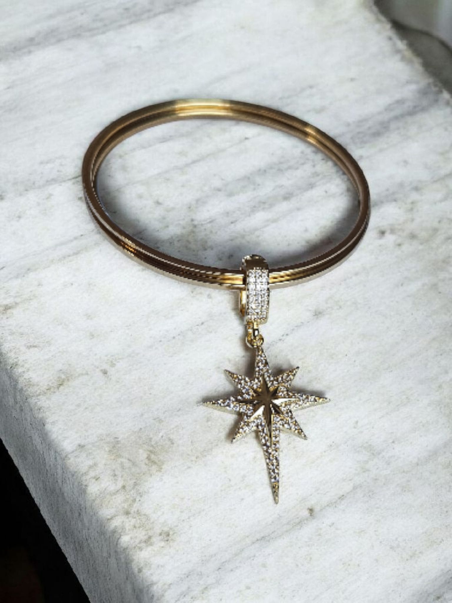 CHARMLI KUTUP YILDIZI AJDA 3LÜ BİLEZİK