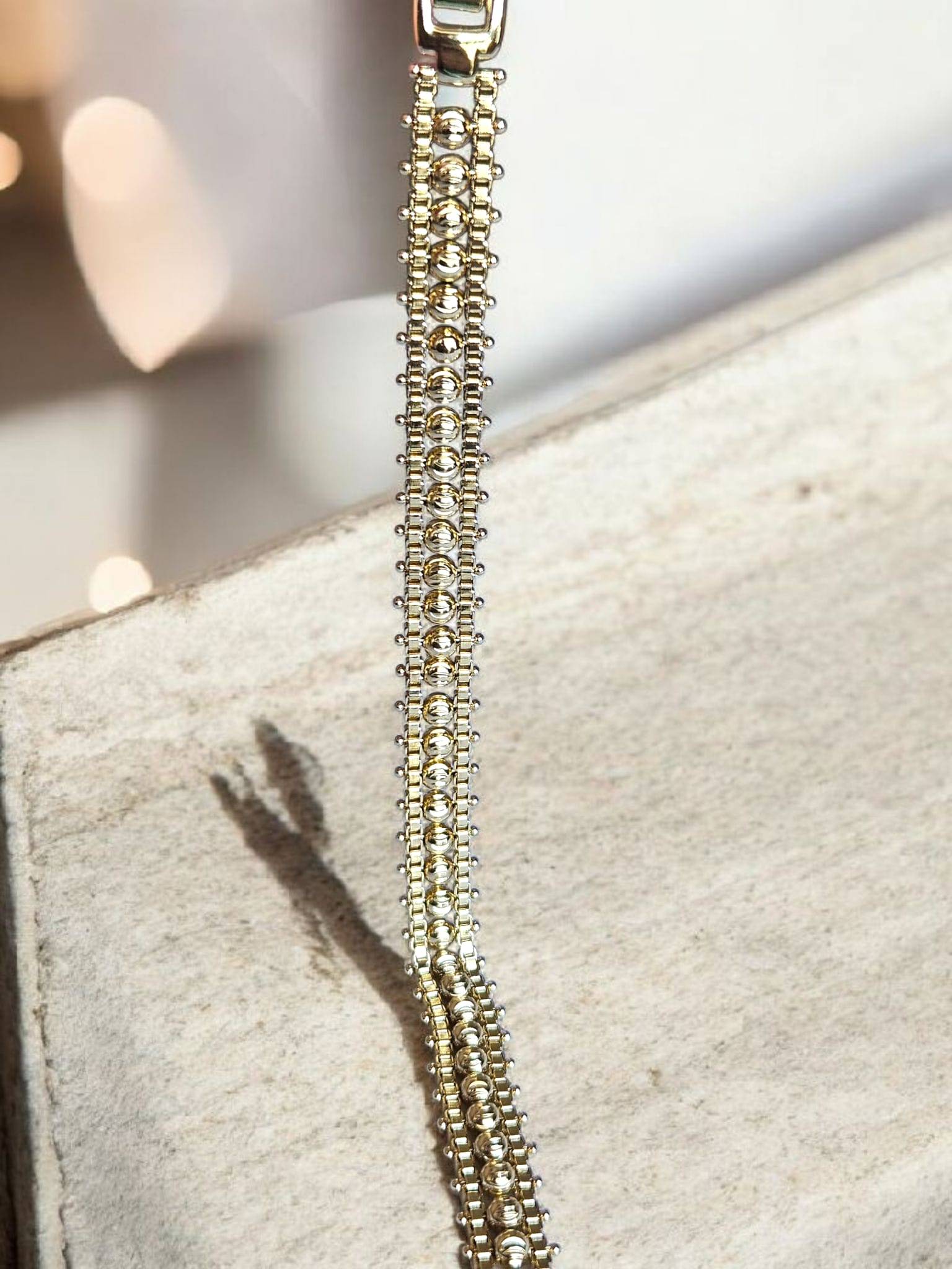 14K Gold Renkli Vip Seri Dorikalı Bileklik