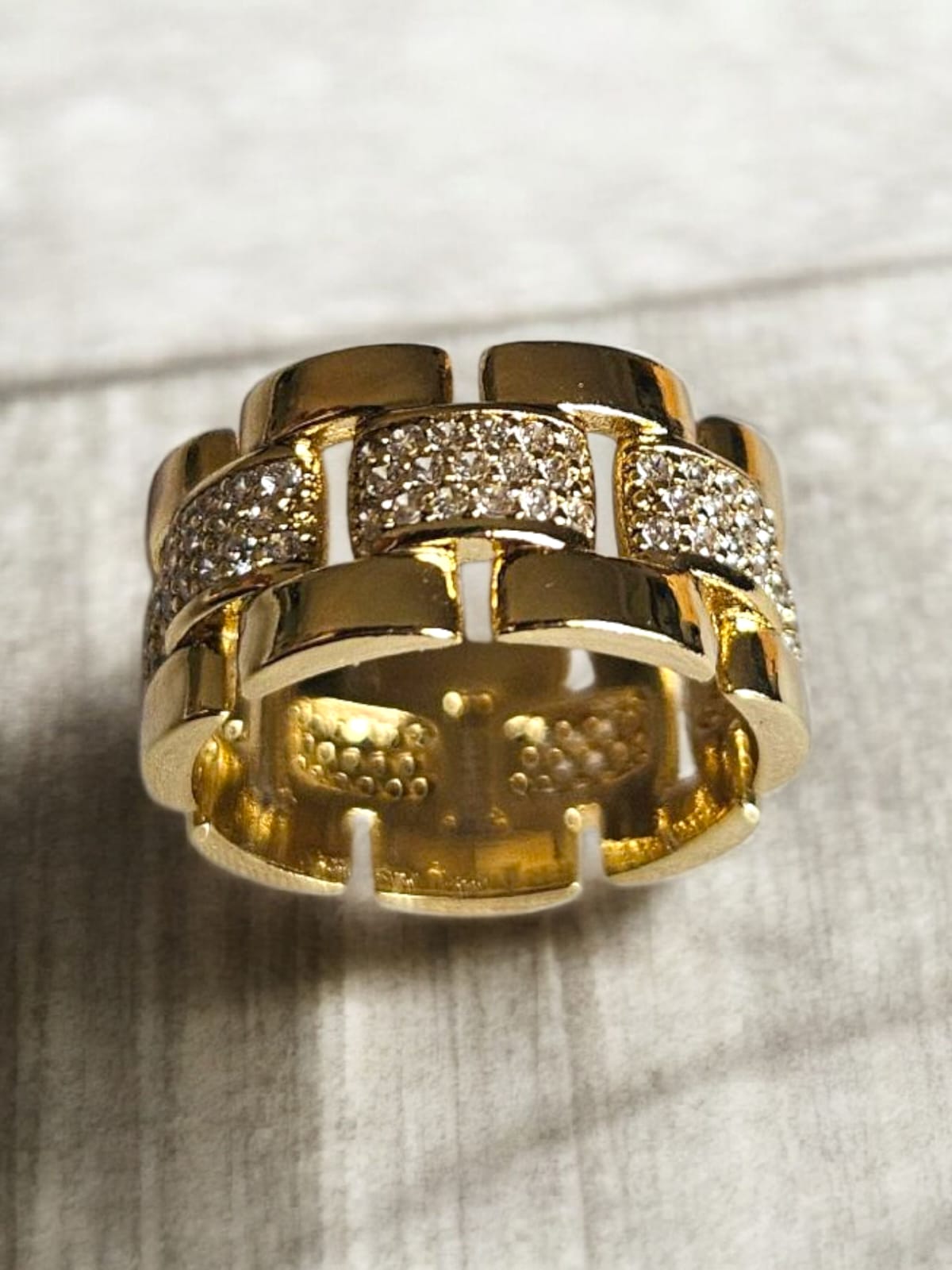 Slowshe-14K Altın Kaplama Orion Yüzük