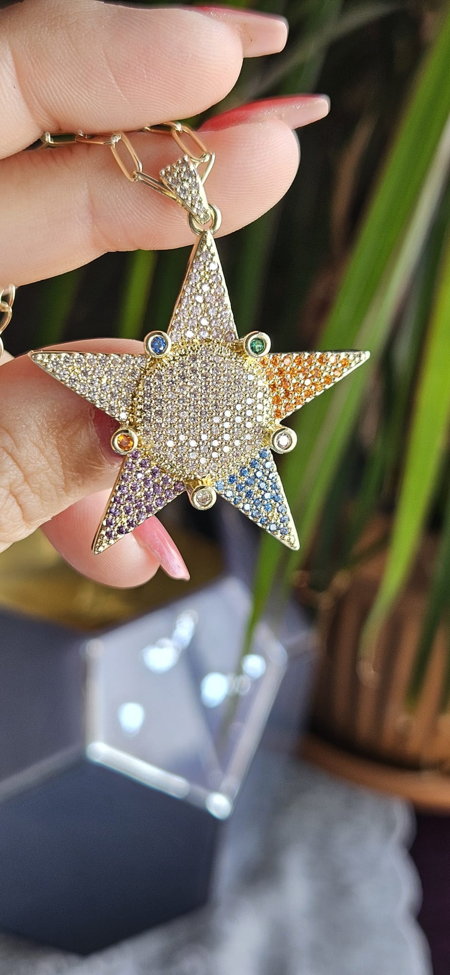 SLOWSHE – 14 K GOLD KAPLAMA YILDIZ KOLYE