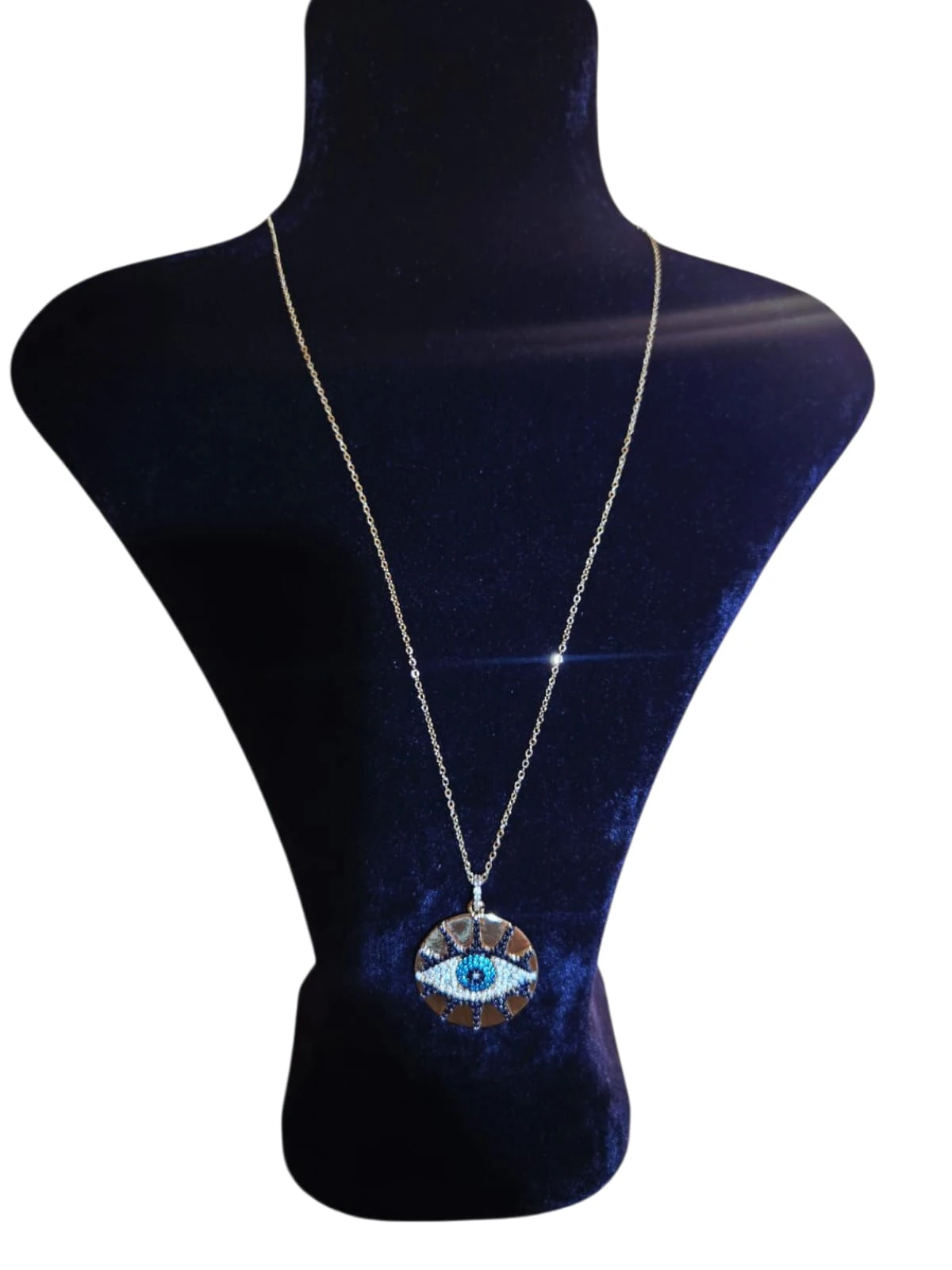 SLOWSHE – MAVİ GÖZ Kolye (Zincir Uzunluğu: 45 cm)