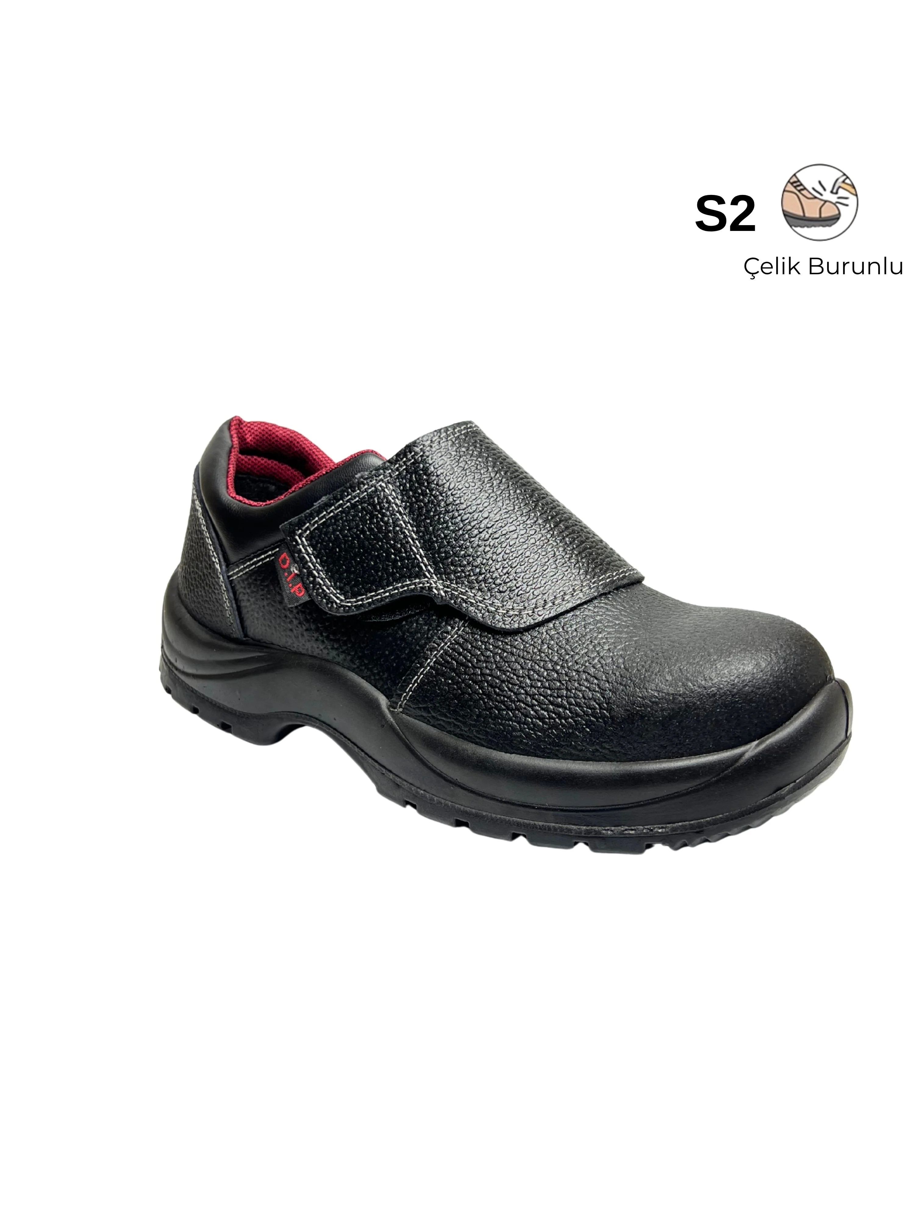 Dip Ka505 S2 Çelik Burunlu Isıya Dayanıklı Kaynakçı İş Ayakkabısı