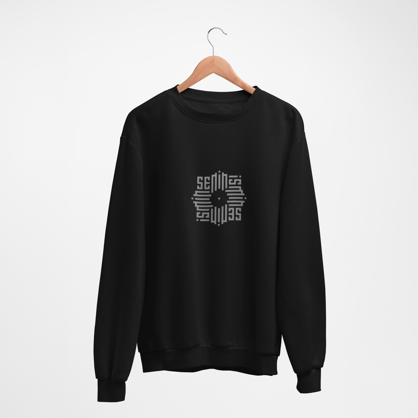 SİYAH SWEATSHIRT