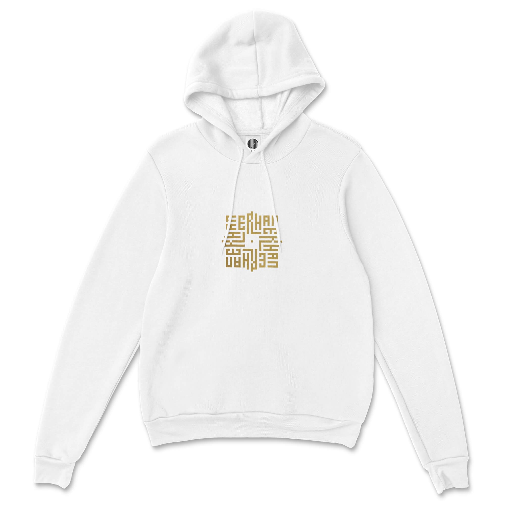 UNISEX BEYAZ HOODIE