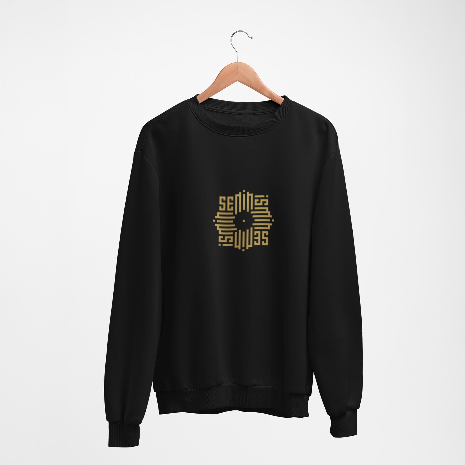 SİYAH SWEATSHIRT