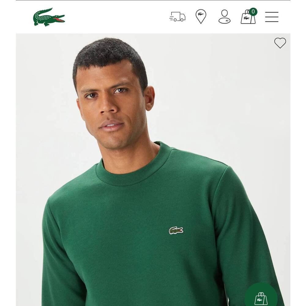 Lacoste Sweatshirt Haki Yeşil