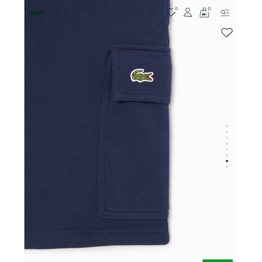 Lacoste Yan Cepli Şort Lacivert