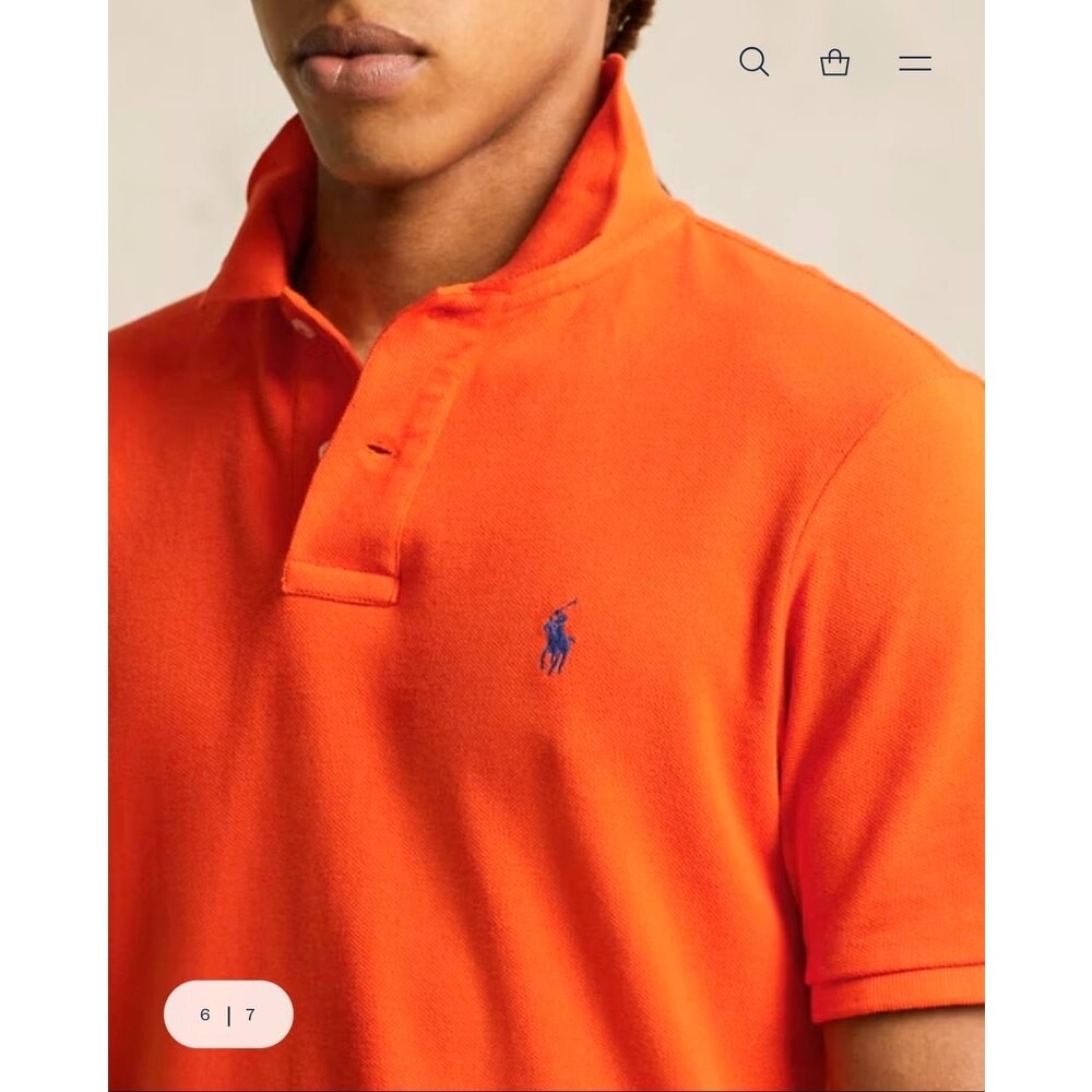 Polo Ralph Lauren Polo Yaka Turuncu