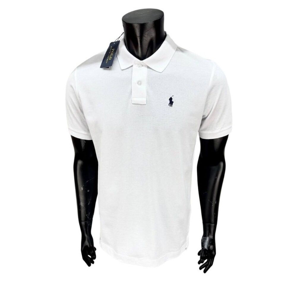 Polo Ralph. Polo Yaka Orj. İthal Mağaza Ürünü Beyaz