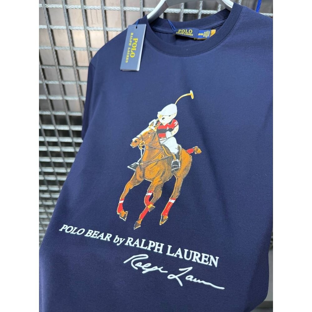 Polo Ralph Lauren Bear Bisiklet Yaka Lacivert