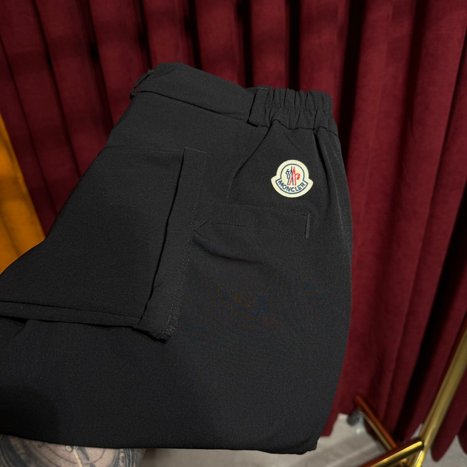 MONCLER SPORLİKRA KUMAŞ JOGGER SİYAH RENK