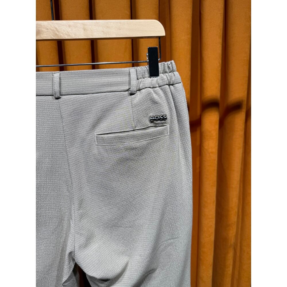 BOSS JOGGER GOFRE KUMAŞ ( KOYU KREM )