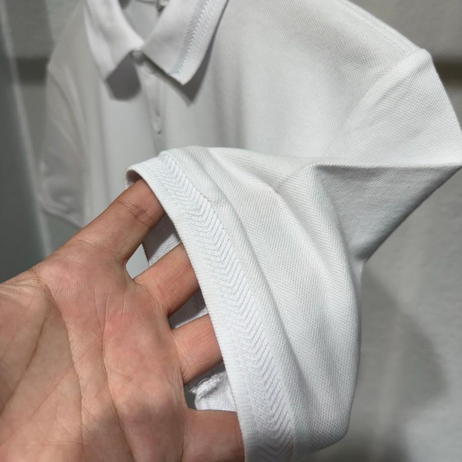 MONCLER POLO YAKA BEYAZ RENK