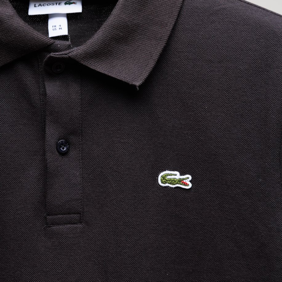 Lacoste Polo Yaka Orj. Siyah