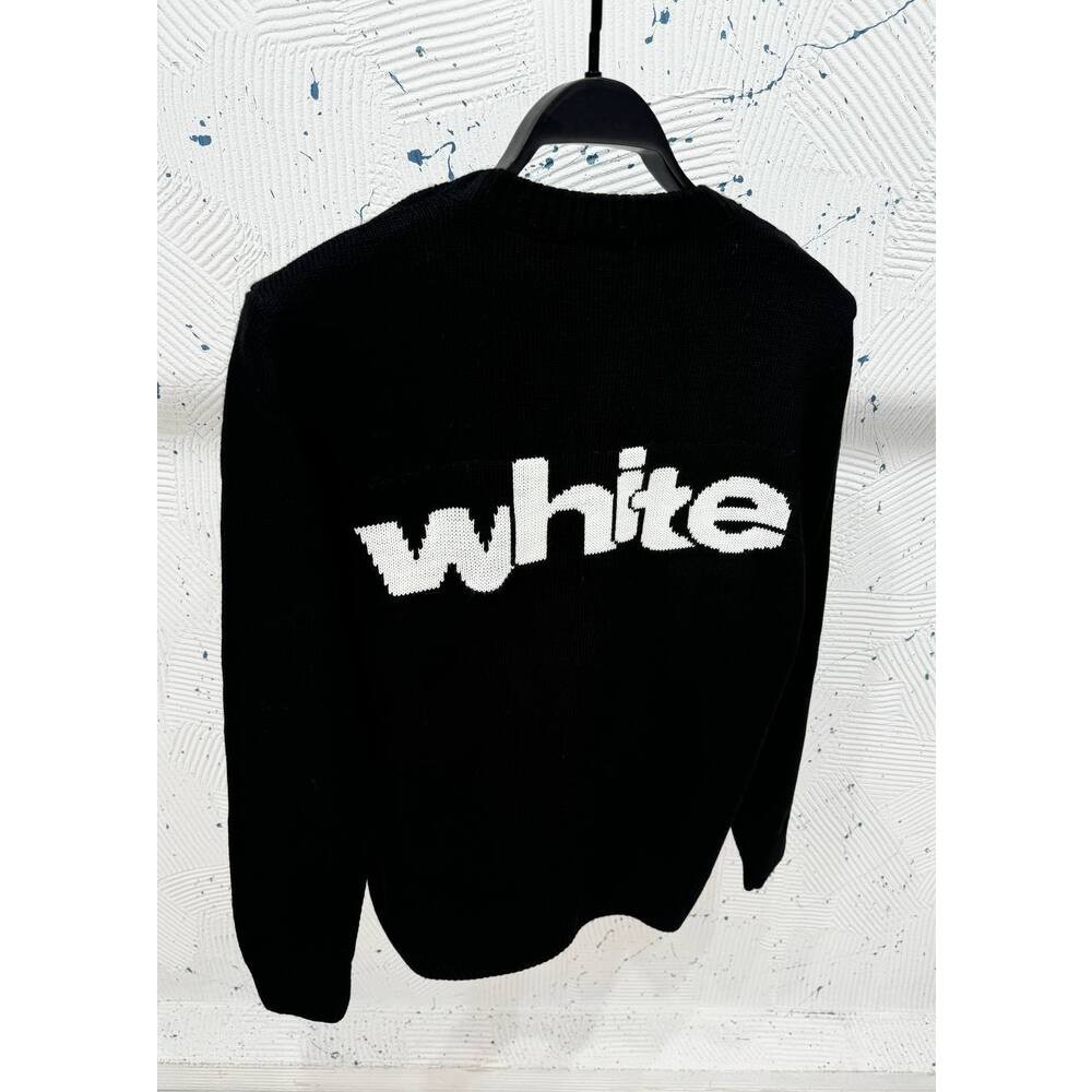 Off White Triko Siyah