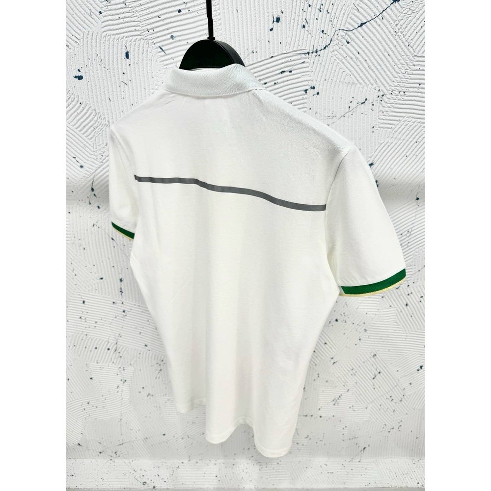 Lacoste Polo Yaka Ferm. Beyaz