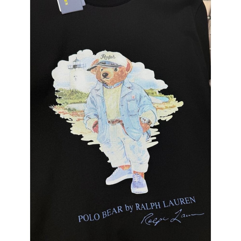 Polo Ralph Lauren Bisiklet Yaka Siyah