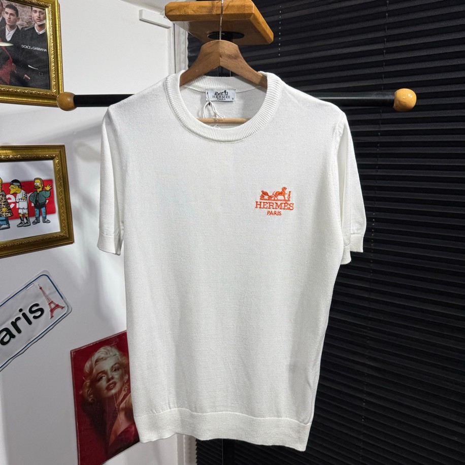 HERMES TRİKO BEYAZ RENK